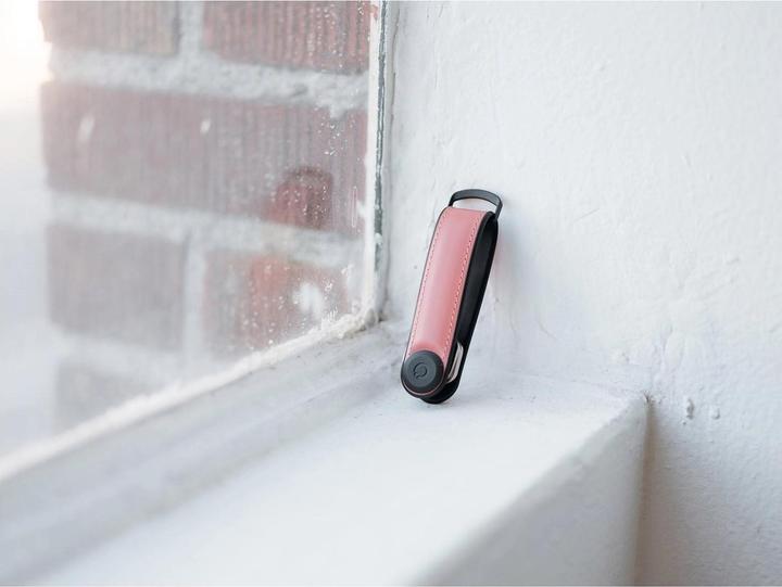 Produktbild Orbitkey Hybrid Leather Key Organiser - Pastel Pink