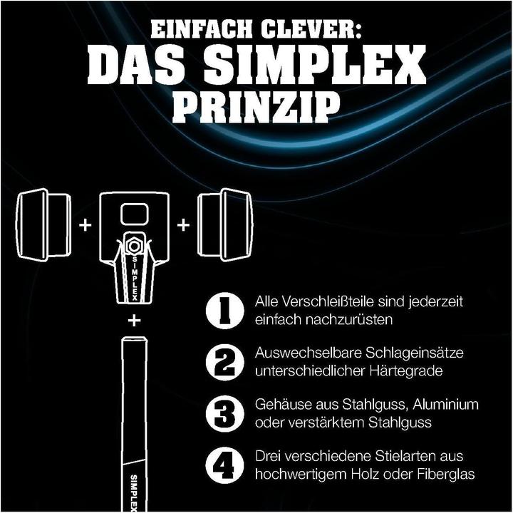 Produktbild Halder Simplex-Softface-Hammer D80 (4400 g)