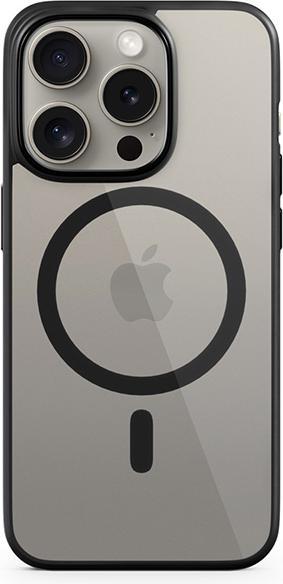 Produktbild Epico Mag+ Hero, iPhone 15 Pro - Case, Transparent/Black (Apple iPhone 15 Pro)
