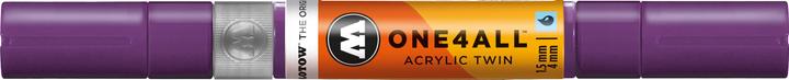 Produktbild Molotow Marqueur pour Maquettes - One4All Twin - Acrylique Groseille - 1,5/4mm - -042 - 14 cm (Johannisbeere, 4 mm, 1 x)