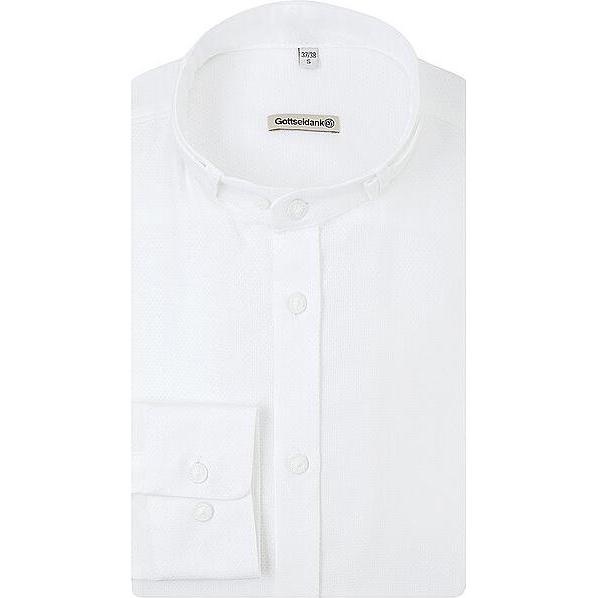 Gottseidank, Herren, Hemden, Trachtenhemd Regular Fit LENZ, Weiss, (XXL)