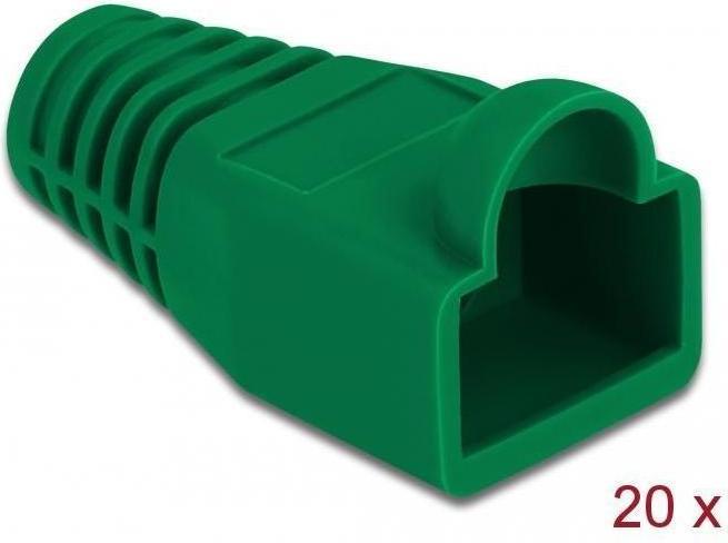 Produktbild Delock Knickschutztülle für RJ45 Stecker grün 20 Stück