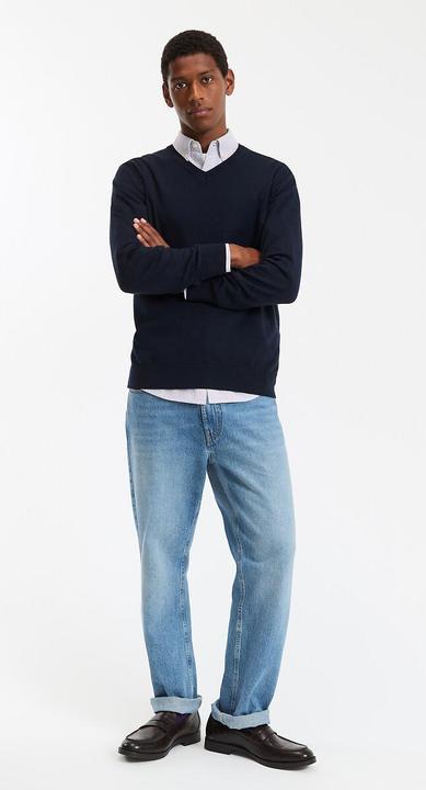 Produktbild La Redoute Collections Pullover mit V-Ausschnitt (XL)