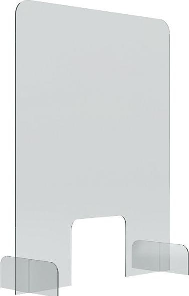 Actual product image Magnetoplan Spit guard, acrylic counters and table stands (85 cm, 70 cm)