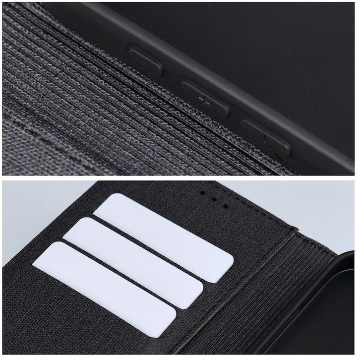 Produktbild OEM Book case GOMMA Book for SAMSUNG A13 4G black (Samsung Galaxy A13)