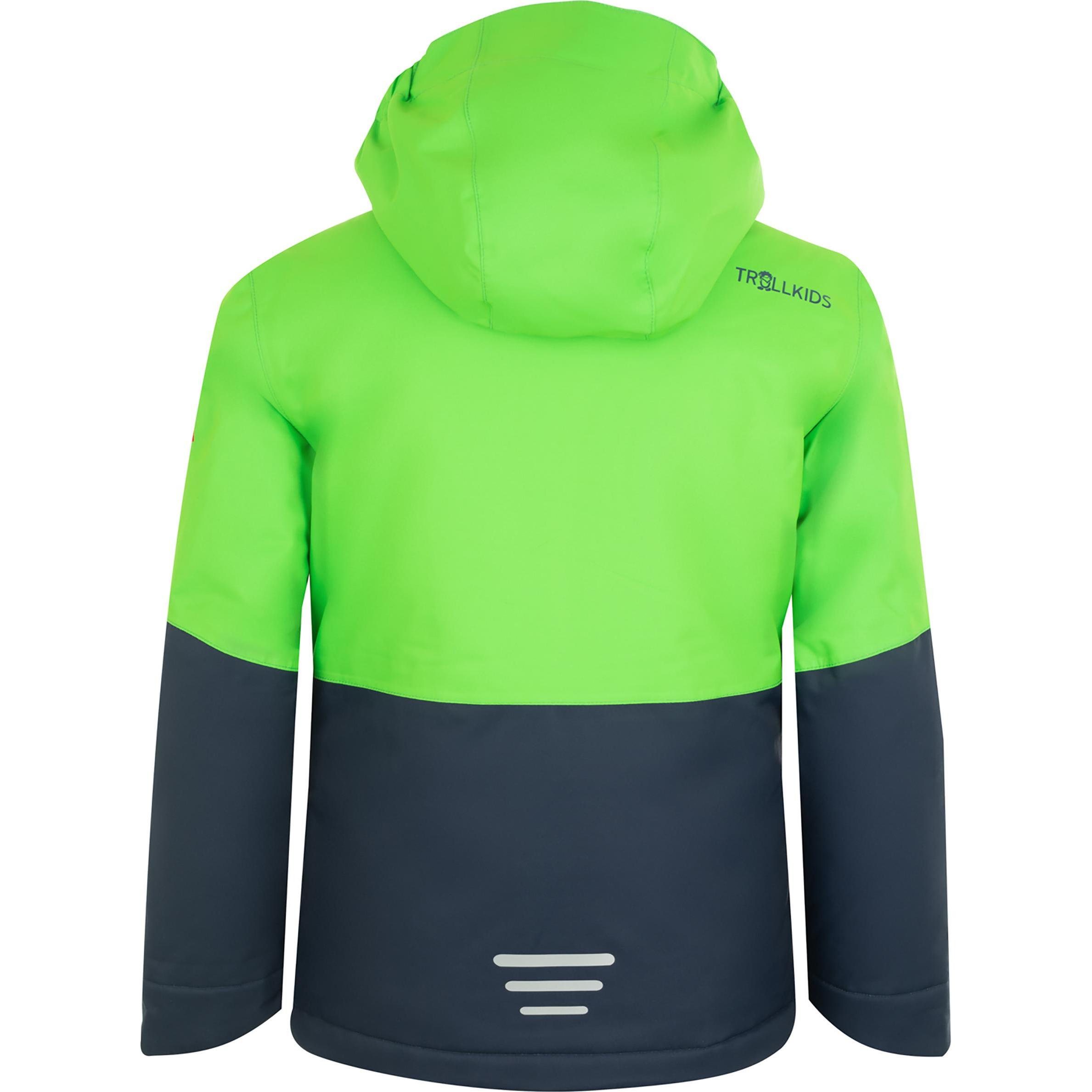 Thumbnail - Trollkids, Unisex, Jacke, Hallingdal Jacke (98), Grün, Blau, 98