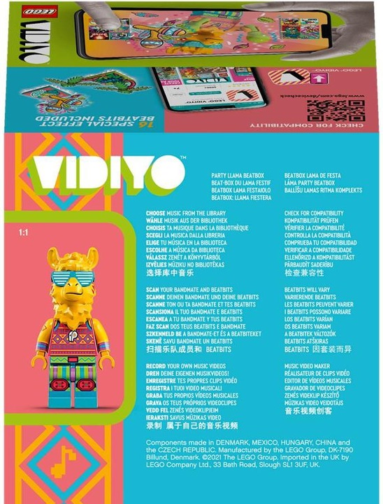Produktbild LEGO Party Llama BeatBox (43105, LEGO Vidiyo)