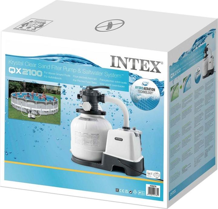 Actual product image Intex Sand Filter Pump & Saltwater System