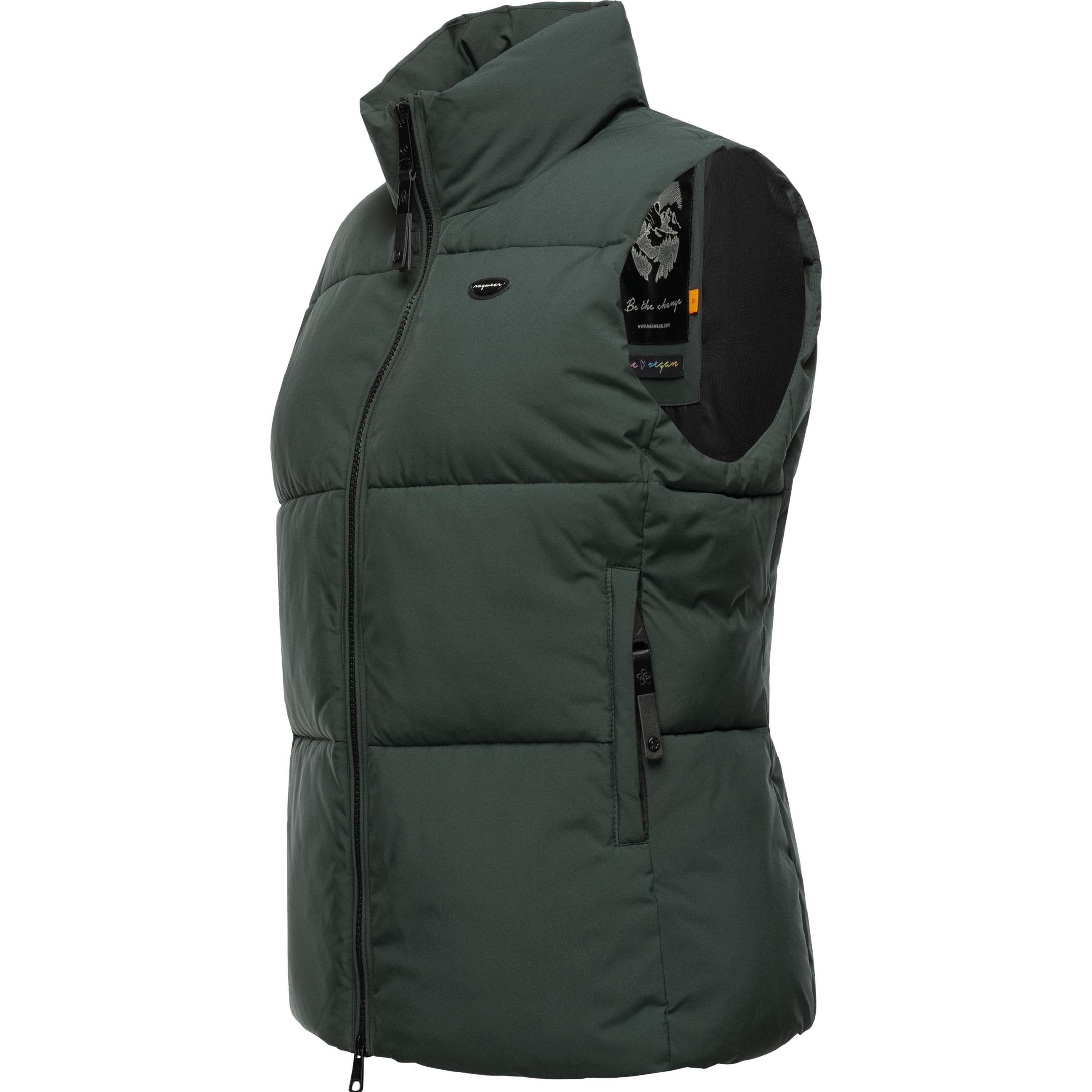 Ragwear, Damen, Weste, Ailish, Grün, (S)