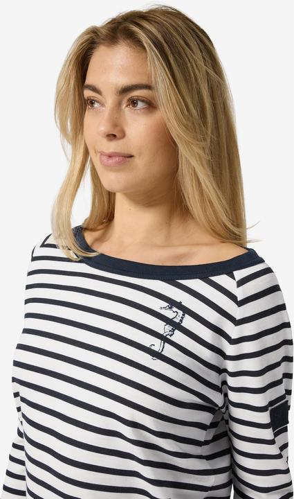 Produktbild Super Natural Women's Sea Horse Stripe Bio Crew (M)