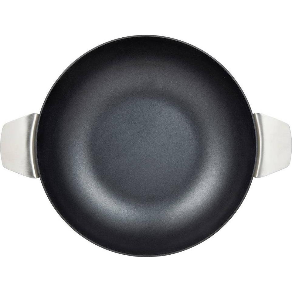 Thumbnail - MasterPRO Wok 9.23 L 28 X 7 cm, aus Edelstahl, Pfanne + Kochtopf, Silber