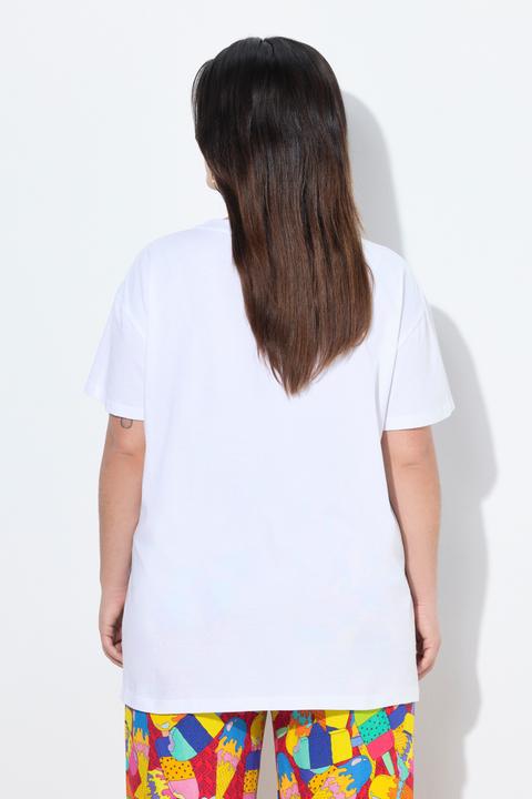 Produktbild Angel of Style T-Shirt, bequeme Passform, Neon 3D-Motiv (58)
