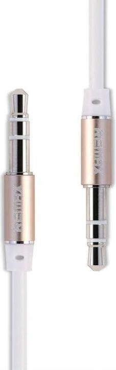 Produktbild Remax JACK-JACK-KABEL 3,5 mm 1 m weiss (1 m, AUX Kabel)