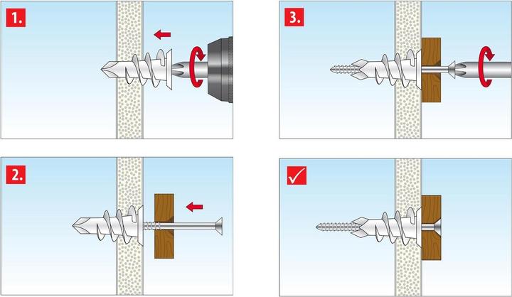 Actual product image Tox Dowel assortment L-Boxx Mini Indoor, 120 pieces (120 pcs.)