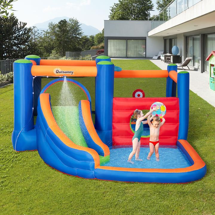 Immagine prodotto Outsunny Castello gonfiabile con soffiatore