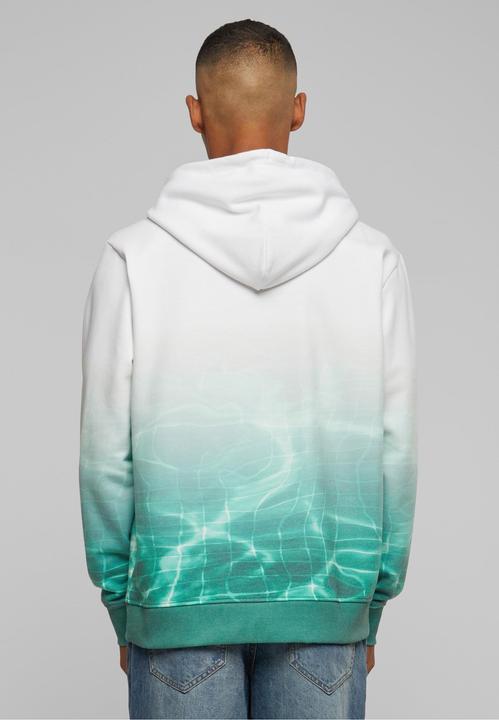 Image du produit Sean John JM221-018-01 Script Logo Pool Print sweat à capuche blanc/vert - 80009 (L)