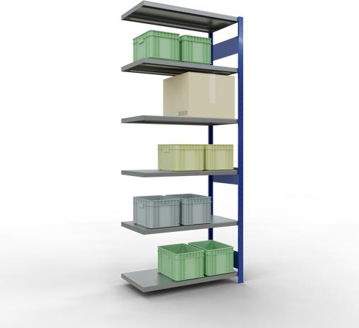 Immagine prodotto Schulte Lagertechnik MULTIplus250 sistema di alloggiamento aggiuntivo senza bulloni con bulloni di lunghezza