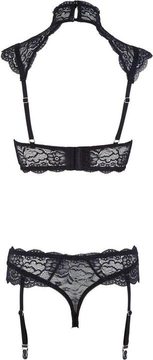 Image du produit Cottelli Collection Set de jarretelles avec embout floral (80 B)