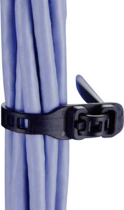 Actual product image HellermannTyton Cable tie Softfix L 340x11mm (Plastic cable ties, 340 mm, 6 pcs.)