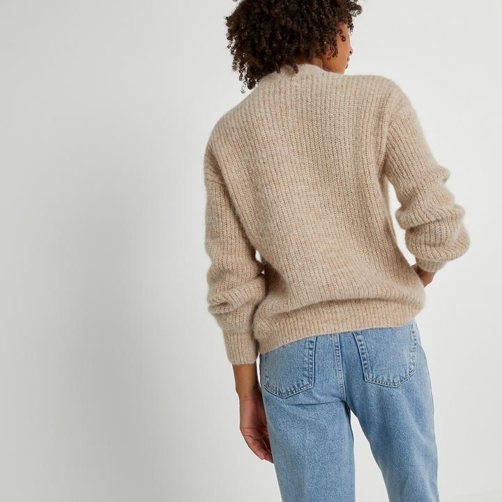 Produktbild La Redoute Collections Geknöpfte Strickjacke mit V-Ausschnitt (XXL)