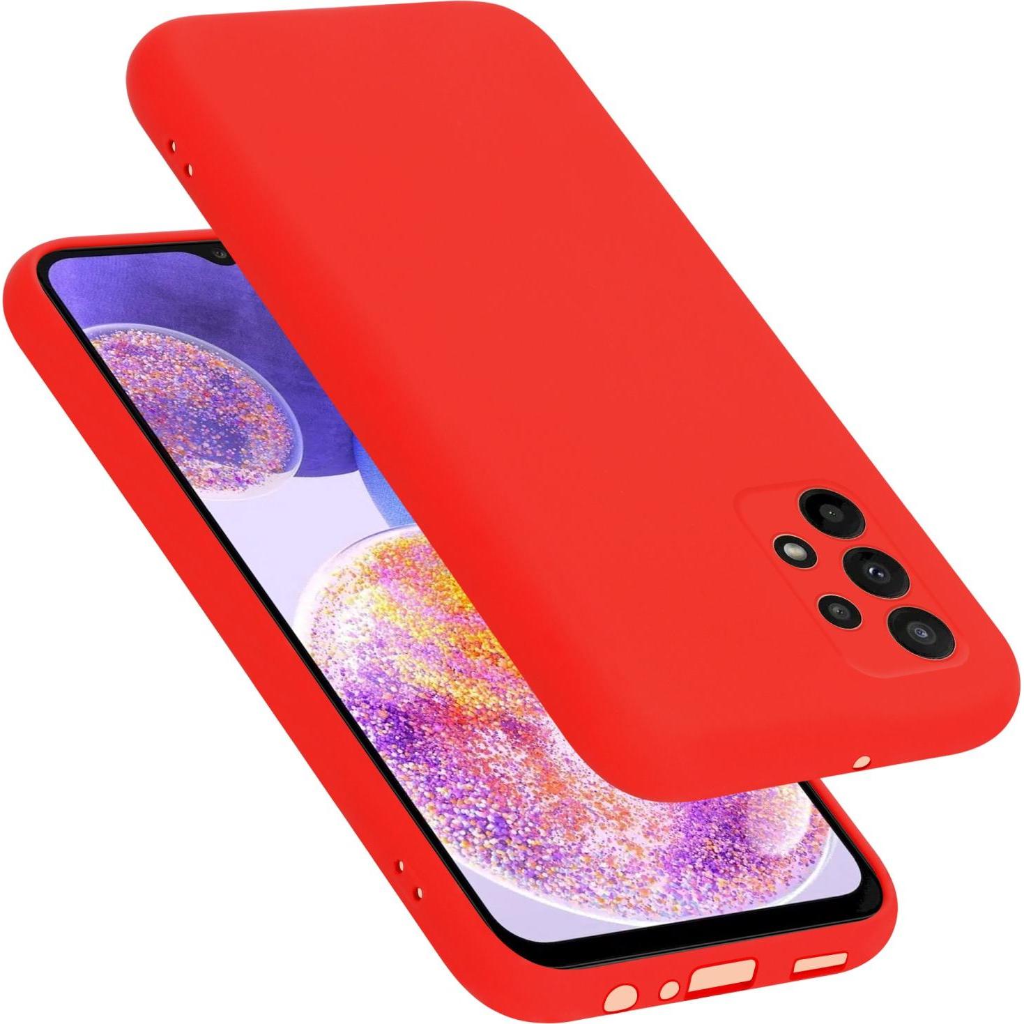 Cadorabo TPU Liquid Silicone Case Hülle für Samsung Galaxy A23 4G / 5G (Samsung Galaxy A23, Samsung Galaxy A23 5G), Smar...