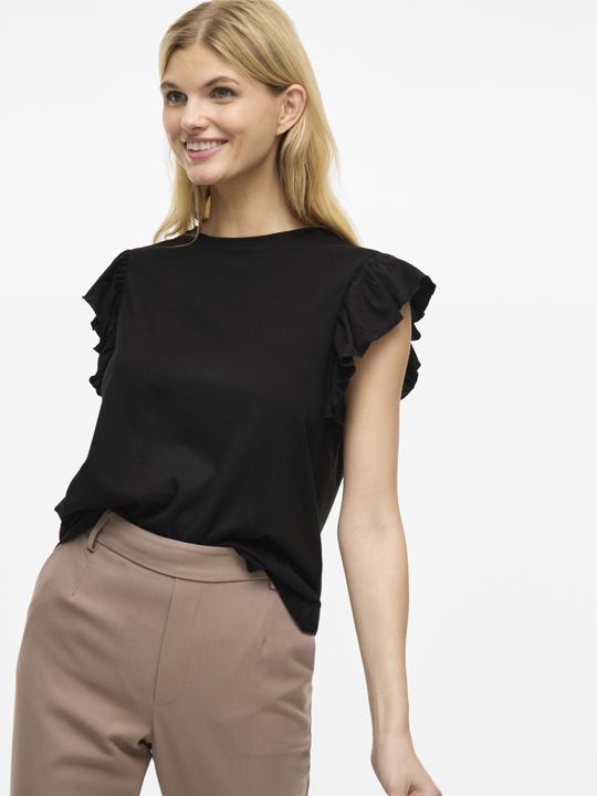 Immagine prodotto Vila VISUMMER Rundhals Oberteil mit angeschnittenen Ärmeln (M)