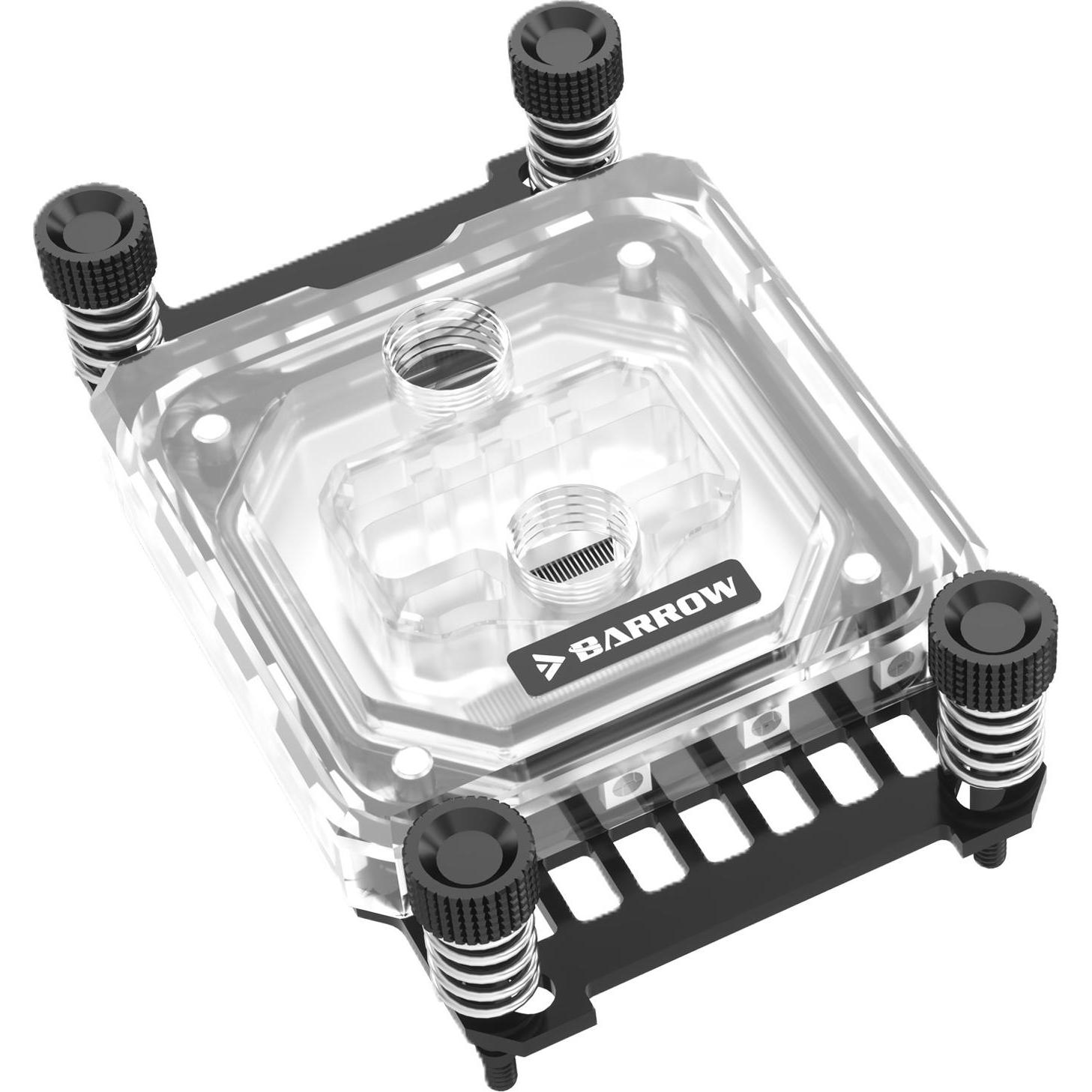 Thumbnail - Barrow AMD CPU-Wasserkühler RGB, Acryl - schwarz, CPU Wasserkühler, Schwarz