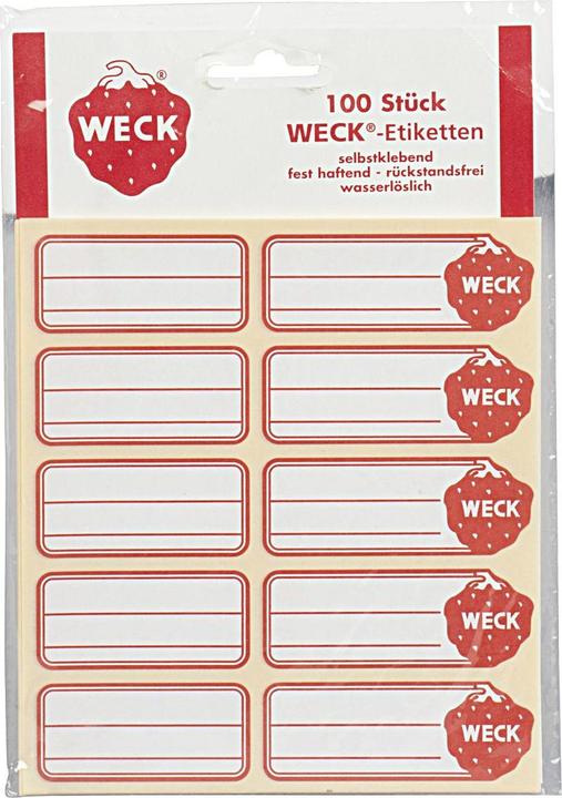 Immagine prodotto Weck Etichette autoadesive