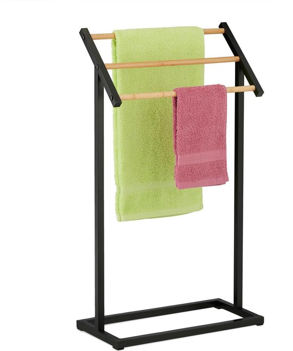 Actual product image Relaxdays Towel rack
