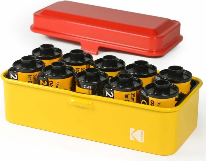 Actual product image Kodak FILM CASE 120/135 (LARGE) Red/Yellow (Photo case)