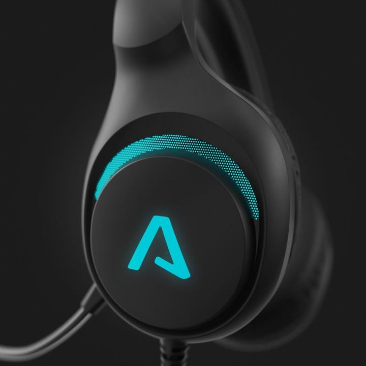 Produktbild Lamax LMXHGU1 headphones/headset Wired Head-band Gaming Black (Kabelgebunden)