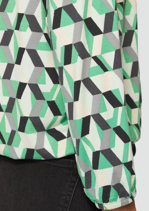 Produktbild S.Oliver T-Shirt O-Shape-Shirt aus Viskosemix (36)