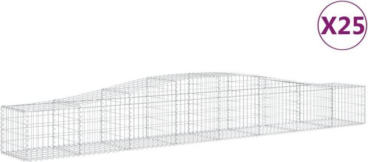 Produktbild vidaXL Gabionenkorb