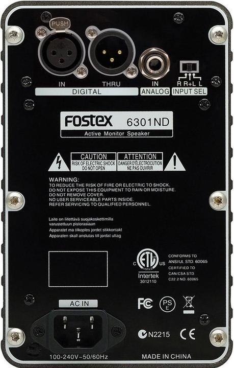Actual product image Fostex 6301nx (Active, 1 pc., 1x 20 W)