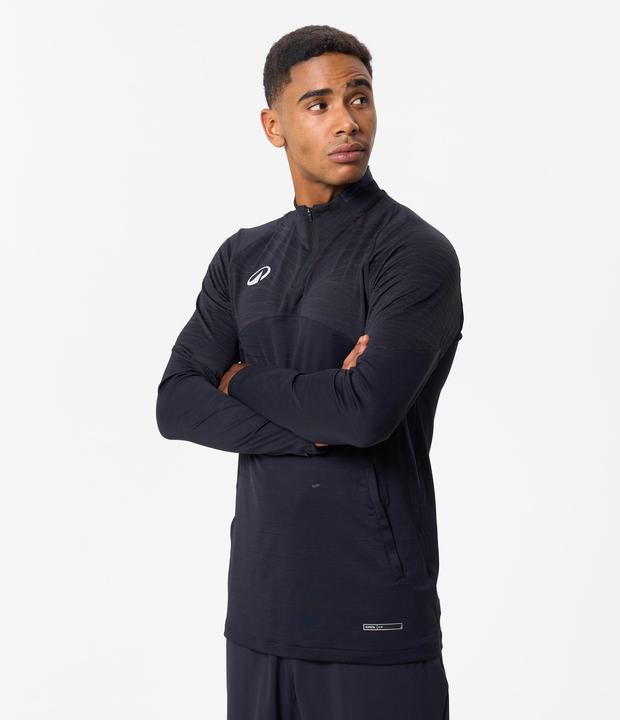 Produktbild Kipsta Damen/Herren Fussball 1/2 Zip - CLR schwarz (XXL)