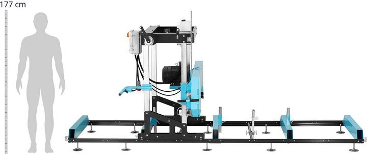 Produktbild Hillvert Elektrische Blockbandsäge Blockbandsägewerk Kleinsägewerk 7500 W 400 V