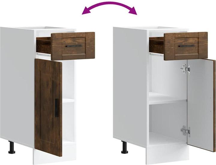 Actual product image vidaXL Küchenunterschrank (30 x 46 x 81.50 cm)