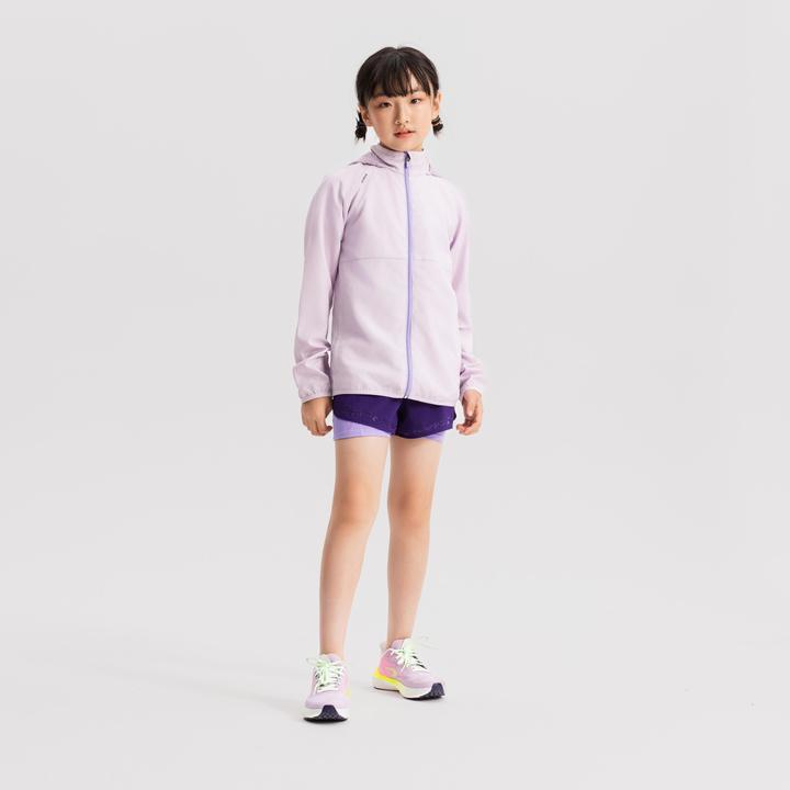 Produktbild Kiprun Laufjacke Kinder winddicht - Wind Jacket violett/lila (122)