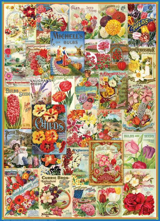 Image du produit Eurographics Catalogues de semences de fleurs (1000 pièces)
