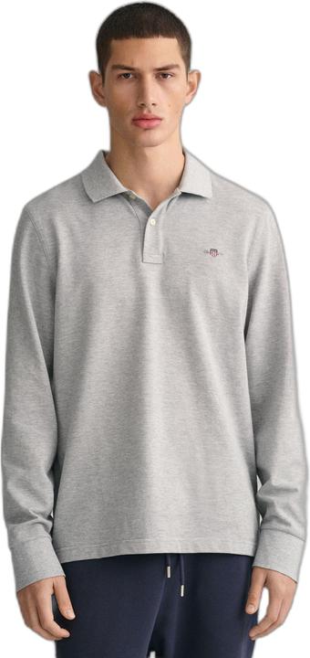 Produktbild GANT Regular Shield Longsleeve Pique Rugger (L)