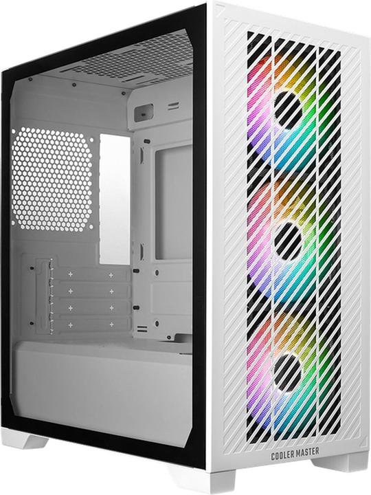 Actual product image Cooler Master Elite 301 White ARGB (mATX, ITX)