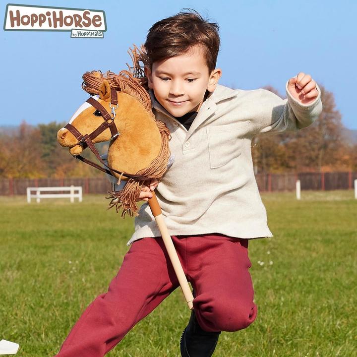 Produktbild Tootiny Pferd am Stiel HOPPIHORSE Hobby Horse A4 Kastanie
