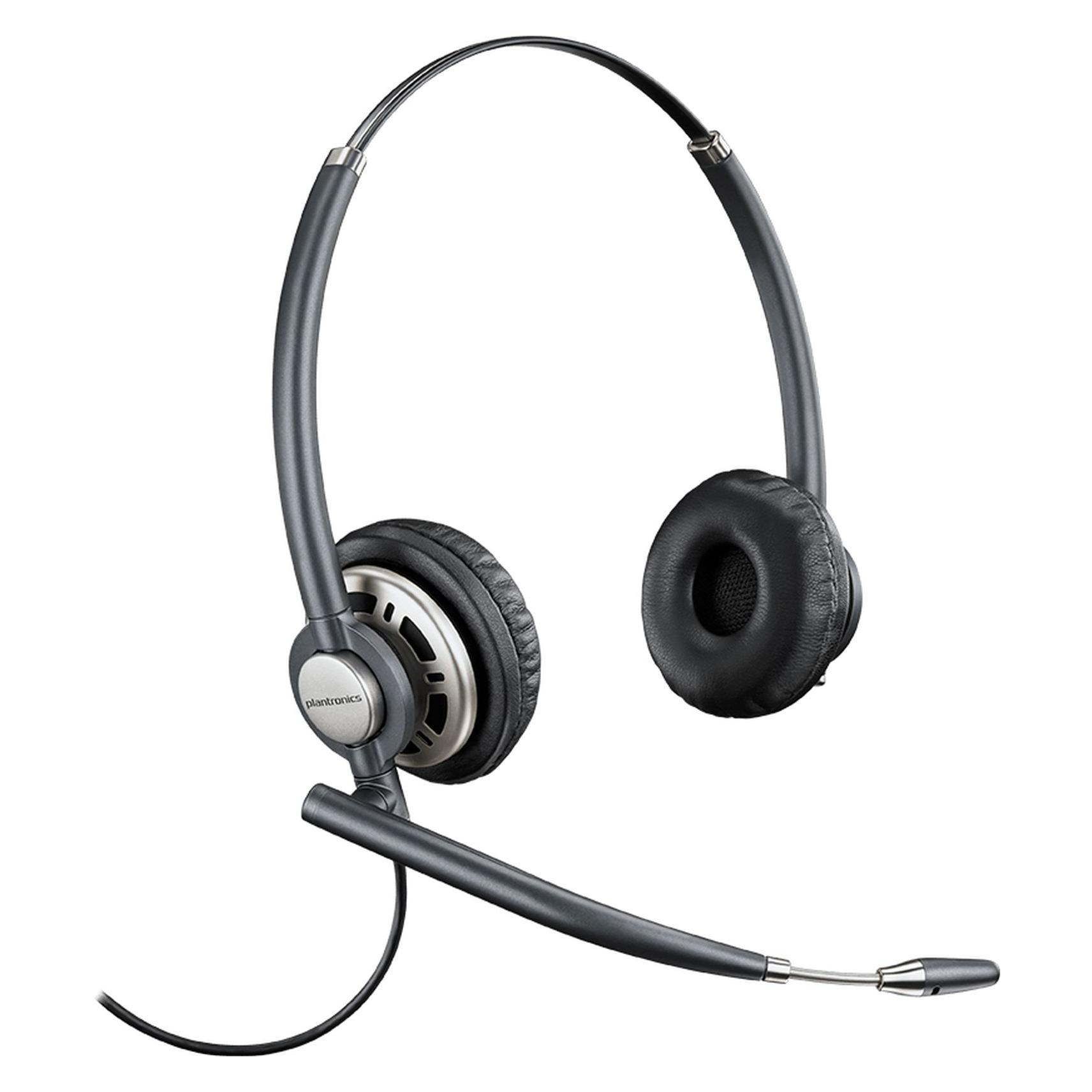 HP Poly Encore Pro HW720 Headset (Kabelgebunden), Office Headset, Schwarz