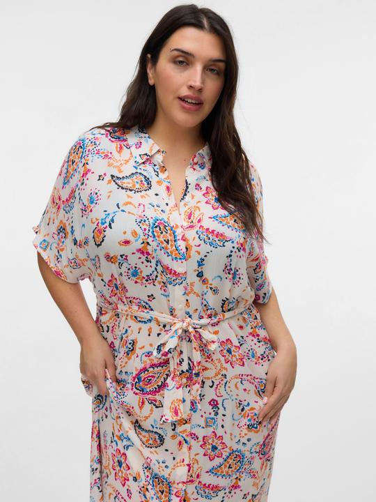 Image du produit Vero Moda VMCMENNY Langes Kleid Hemdblusenkleid (52)