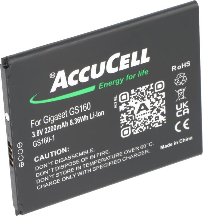 Image du produit AccuCell Akku Gigaset GS160 Akku V30145-K1310-X463