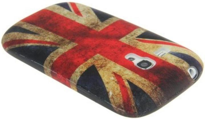 Produktbild König Design Schutzhülle TPU England für Handy Samsung Galaxy S3 mini i8190 / i8195 / i8200 (Samsung Galaxy S3 Mini)