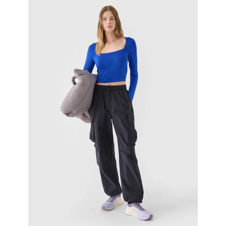 Immagine prodotto 4F Schlankes, glattes Damen-Langarmshirt (L)