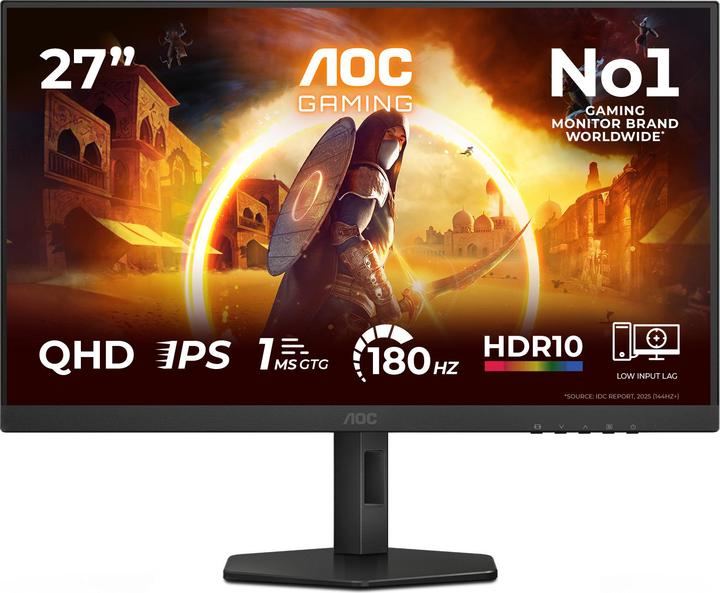 Actual product image AOC Q27G4XF (2560 x 1440 pixels, 27")