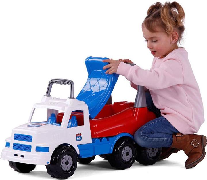 Image du produit Polesie Cavallino XXL Torpedo Truck voiture d'équitation, 69 cm