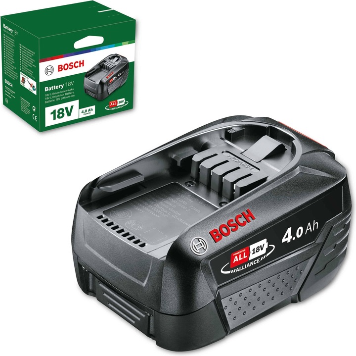 Produktbild Bosch Home & Garden Akkupack PBA 18V (1x4,0Ah) (18 V)